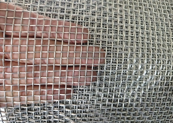 316L Stainless Steel Woven Wire Mesh 5x5 Plain Weave Type Free Sample