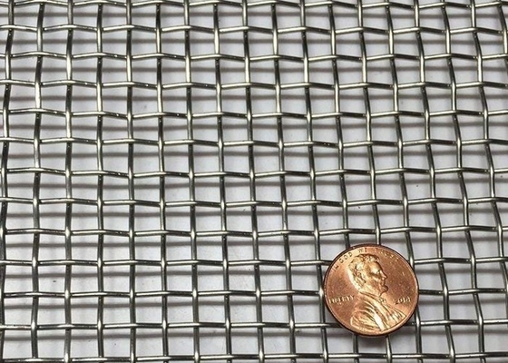 316L Stainless Steel Woven Wire Mesh 5x5 Plain Weave Type Free Sample