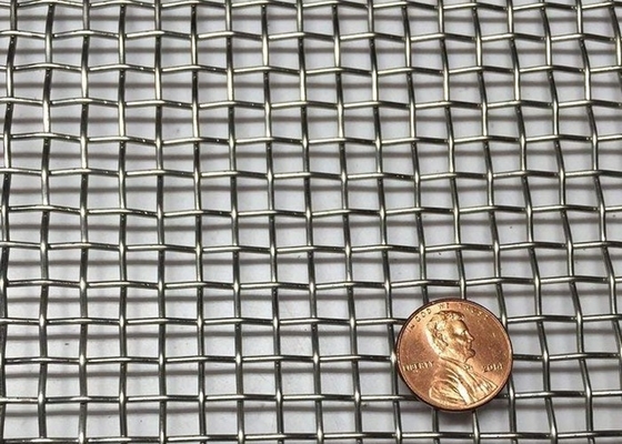 T-304 Stainless Steel Wire Mesh 0.1-5mm Wire Diameter For Sieving