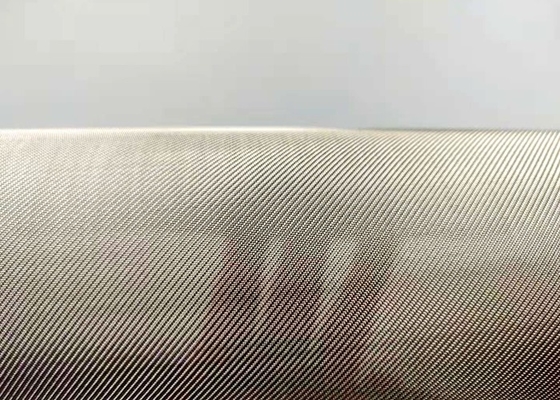 0.13mm  0.15mm Twill Weave Wire Mesh , 80X80 Mesh SS Wire Cloth
