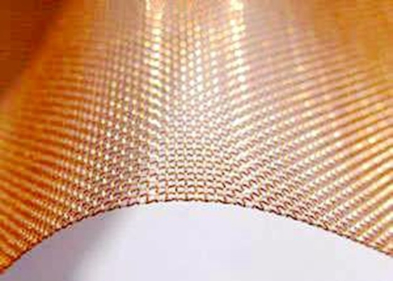 Copper Wire Netting Mesh 0.711mm 0.610mm Wire Dia. 6 Mesh