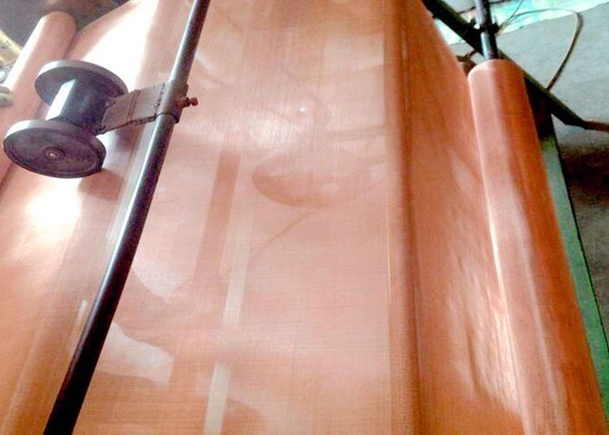 80x80 Mesh Copper Wire Mesh 0.11-0.12m Copper Woven Fabric Free Sample
