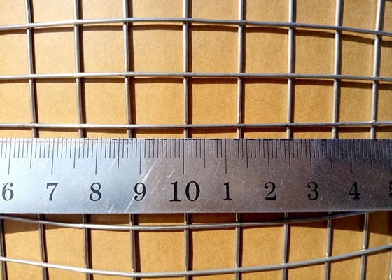 Rectangle Hole 1x2 1 X 1 Welded Wire Mesh Stainless Steel Sheets Screen
