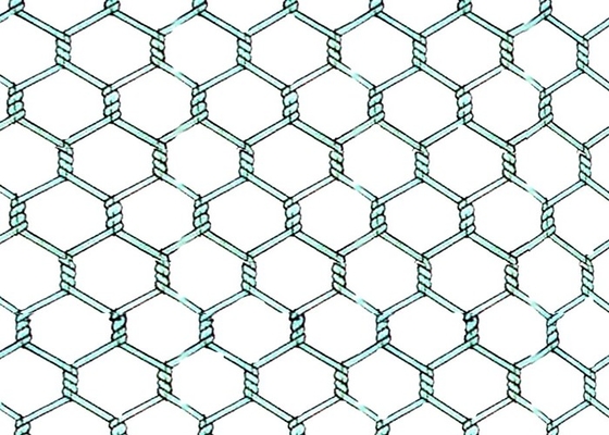 Double Twisted Hexagonal Wire Mesh 0.5-5.0mm Galvanised Chicken Wire Mesh