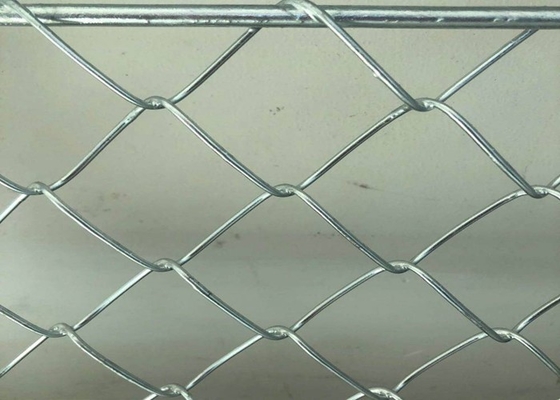 Aluminum Chain Link Fence Fabric Waterproof 50x50 Mesh White Color