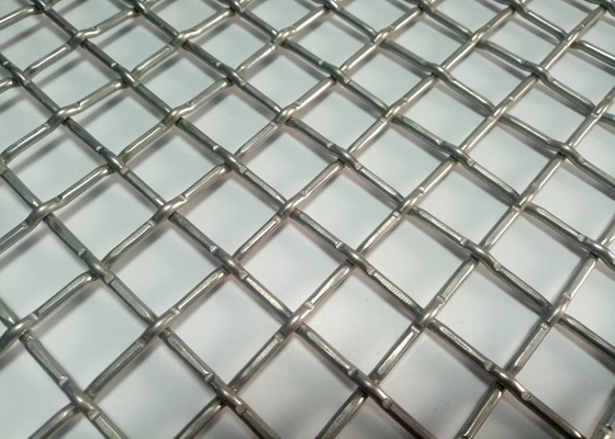 Brass Copper Wire Mesh Panels , SS Woven Architectural Decorative Mesh