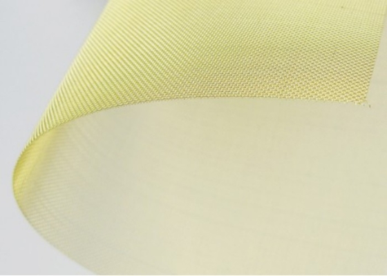 Woven Type Brass Wire Mesh Screen Square Hole 1m Width For Liquid Filter