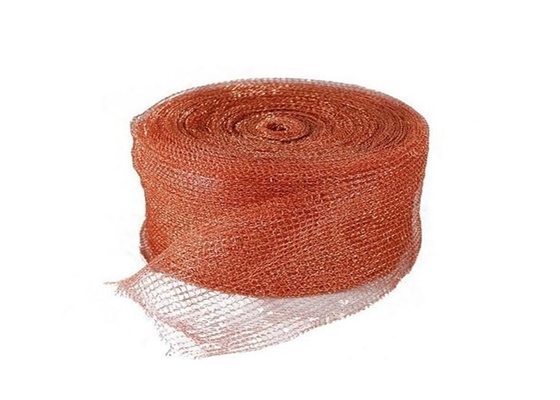 Copper Knitted Wire Mesh 0.018-2.03mm Wire Diameter Non Flammable