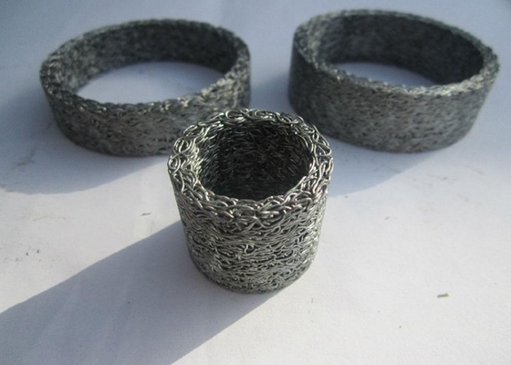 Compressed Knitted Wire Mesh Multifunctional Flatten Type / Ginning Type