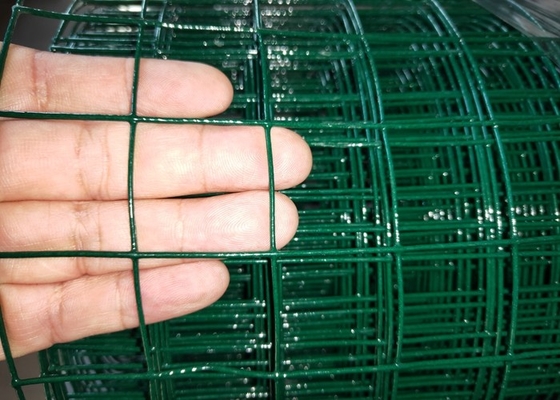 Green PVC Coated Welded Wire Mesh Fencing