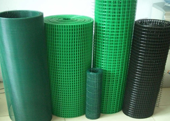 Green PVC Coated Welded Wire Mesh Fencing