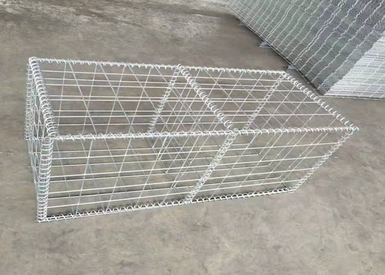 Gabion 10 Gauge Welded Wire Mesh 2 X 2 Rectangle Hole PVC Coated