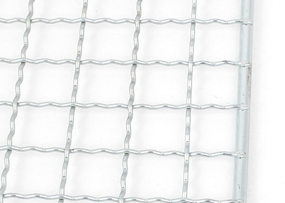 304 Intermediate Crimped Wire Mesh Galvanized For Barbecue Grill