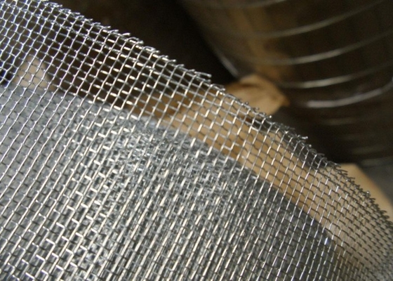 Woven Galvanized Steel Netting Square Hole Galvanized Iron Wire Netting