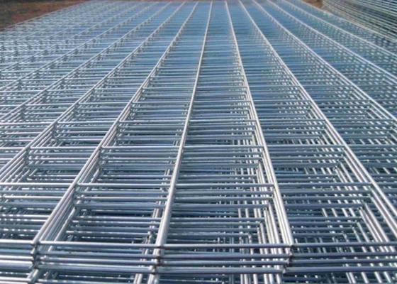 Galvanized Welded Wire Mesh Panel 6 Gauge Anti Corrosive Anti Rust