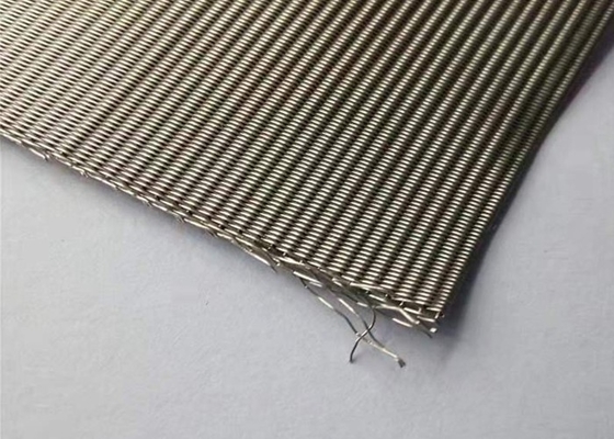12x64 Mesh Stainless Steel Dutch Wire Mesh / 200 Micron Filter Cloth