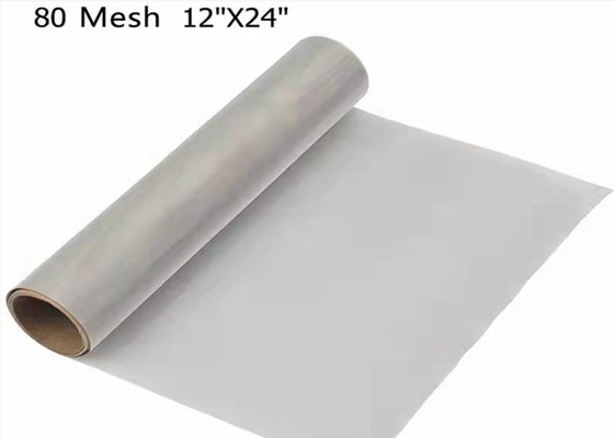 1M X 100F Stainless Steel Wire Mesh Roll 80X80 Mesh For Sieving / Filtering