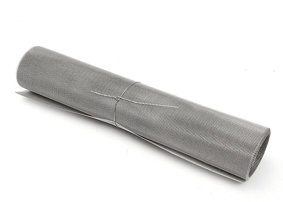0.04mm Ultra Fine Stainless Steel Woven Wire Mesh Roll 300X300 Mesh