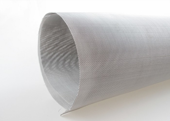 1M Width Stainless Steel Wire Cloth Square Hole 90X90 Mesh Silver Color