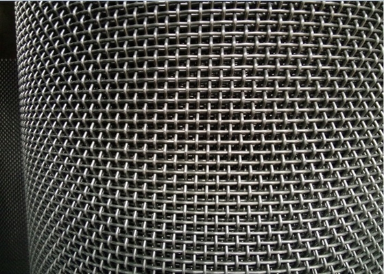 0.5m-3m SS Woven Wire Mesh 10X10 Mesh 0.025 Inch Good Toughness