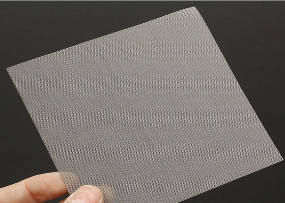 Square Hole Stainless Steel Wire Cloth 100X100 Mesh 1m Width Woven Type