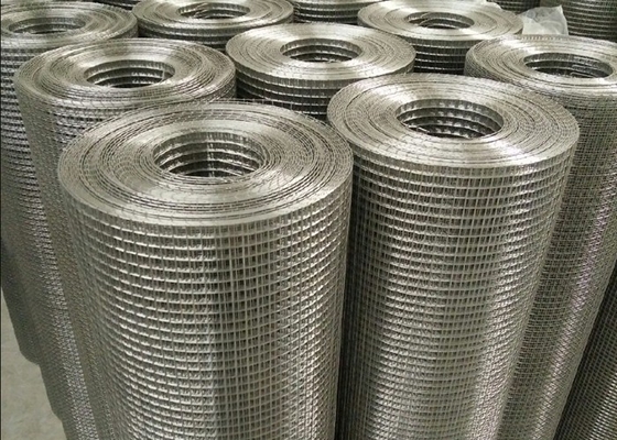 Construction Welded Wire Mesh 1/4&quot; X 1/4&quot; Opening 1m Wide Square Hole
