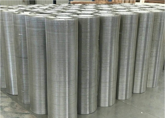 316 Stainless Steel Welded Wire Mesh 30m Length 1/2″x1/2″ Opening For Protection