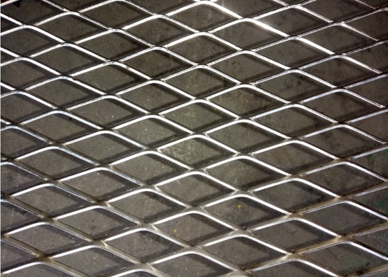 Raised Expanded Metal Mesh Sheet 0.5-8mm Thickness Diamond Hole