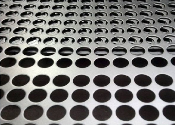 Round Hole Perforated Metal Mesh Sheet Metal Perforated Panels