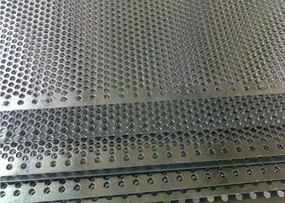 Round Hole Perforated Metal Mesh Sheet Metal Perforated Panels