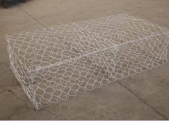 Galvanized Wire Mesh Gabion Basket 2.0-4.0mm Wire Gauge Sack gabion