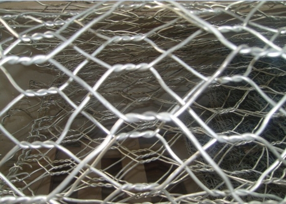 Flexible And Permeable Stone Container / Hexagonal Gabion Basket