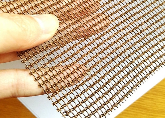 Decoration Wire Mesh Laminated Glass , Architectural Wire Mesh
