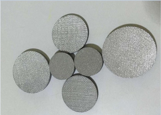 Wear Resistance Stainless Steel Sintered Wire Mesh Filters ISO9001 Approved