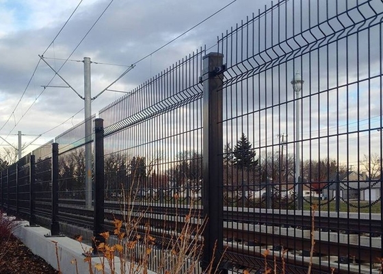 Anti Climb Clear View Fence , 4mm Attractive Security Fencing
