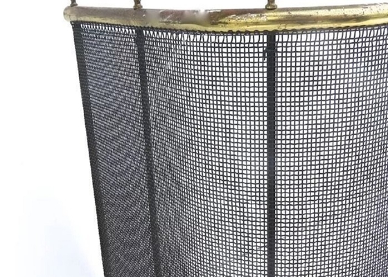 8X8 Stainless Steel Woven Wire Mesh Screen 0.5m-3m Width  For Fireplace Screen