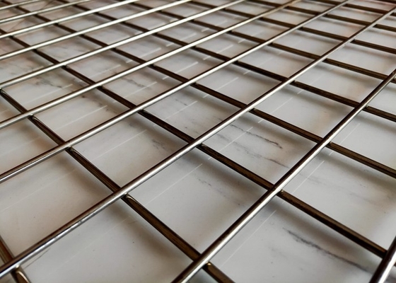 Anti Climb 3x3 Welded Wire Mesh Fence Square Hole 0.5-2m Width