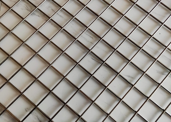 30m Length 2x2 Welded Wire Mesh Anti corrosion For Building
