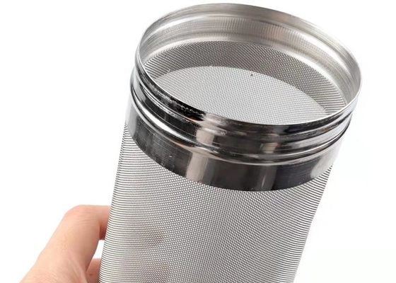 Twill Weave 304 Stainless Steel Cold Brew Coffee Filter Customized Product