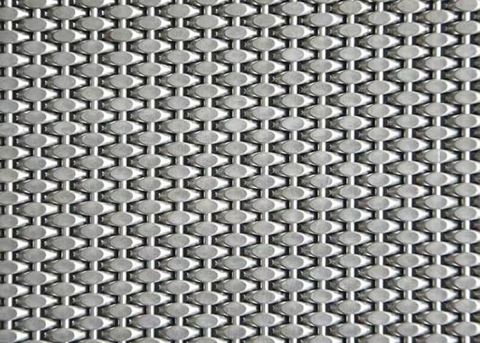 Screen Cabinet Woven Crimped Wire Mesh Square Cloth 1 Inch Decorative