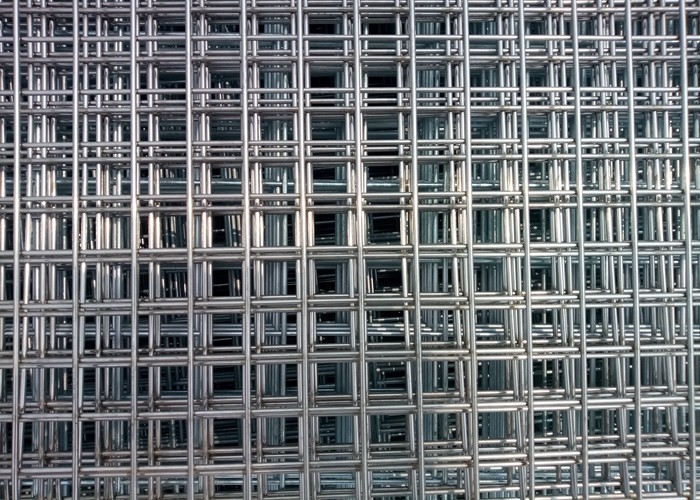 Stainless Steel Welded Wire Mesh Panel 1 X 1 12 Gauge Silver Color