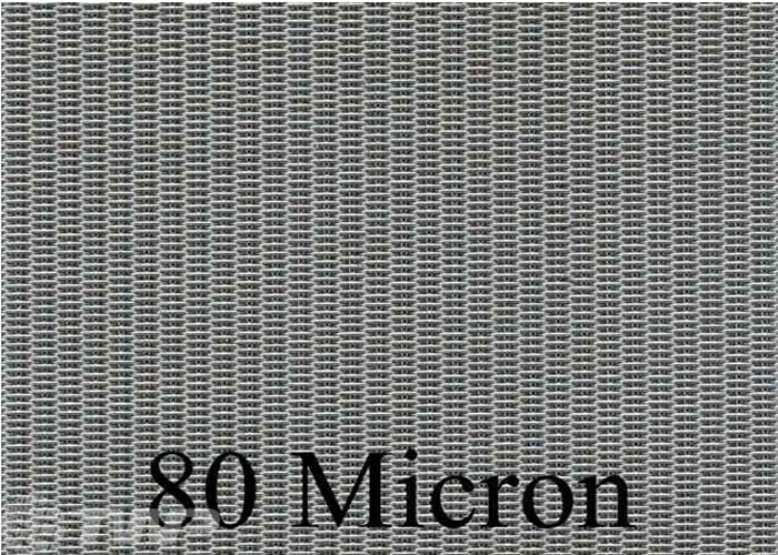 Dutch Weave Stainless Steel Wire Mesh Filter Cloth 80 Micron 24x110