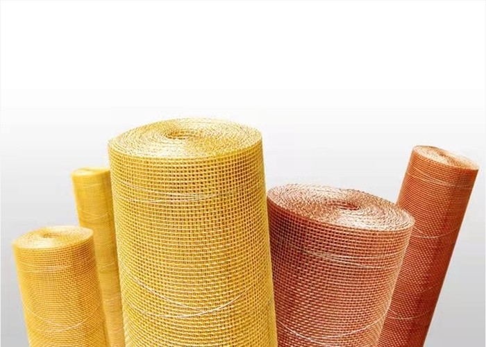 100X100 Mesh Brass Wire Mesh SWG42 Square Hole For Sieving / Filtering