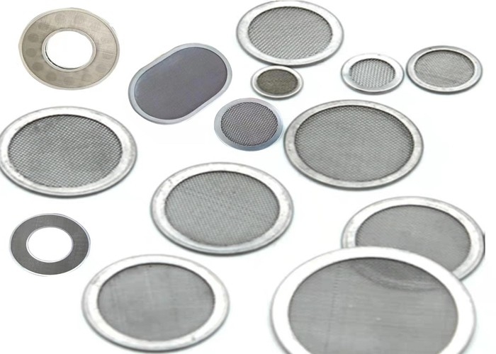 Customized Diameter 0.02mm Stainless Steel Mesh Discs For Lubrication Oil Filter