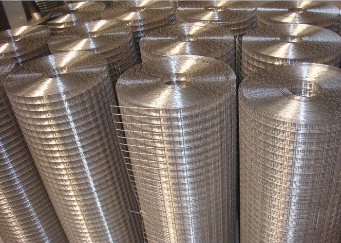 Welded Galvanized Steel Wire Mesh 3X3 / 4X4 Mesh 23 Gauge Hardware Cloth